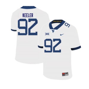 Men Mountaineers #92 Caydan Keeler White Stitched Jersey 986730-100