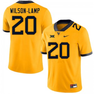 Mens Mountaineers #20 Andrew Wilson-Lamp Gold Embroidery Jerseys 603205-574