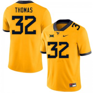Men Mountaineers #32 James Thomas Gold Official Jersey 290526-563