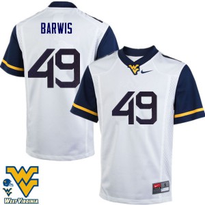 Mens Mountaineers #49 Connor Barwis White Stitch Jersey 978132-287