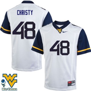 Men's Mountaineers #48 Mac Christy White Official Jersey 218622-403