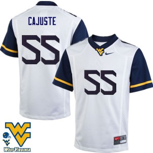 Men Mountaineers #55 Yodny Cajuste White Official Jersey 193611-405